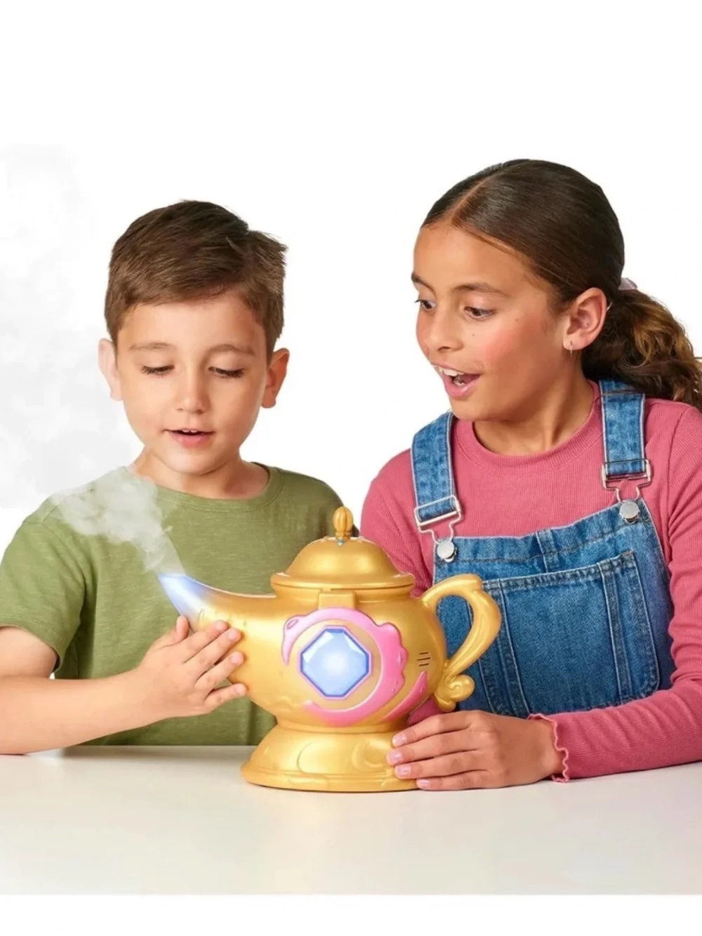 Moose Toys Magic Mixies Genie Lamp Pink Plush Interactive Light Sound Brand New